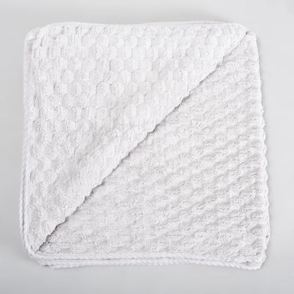 Mumuso Absorbent Oversized Bath Towel — Light Blue/ Pink/ Grey- So Soft!