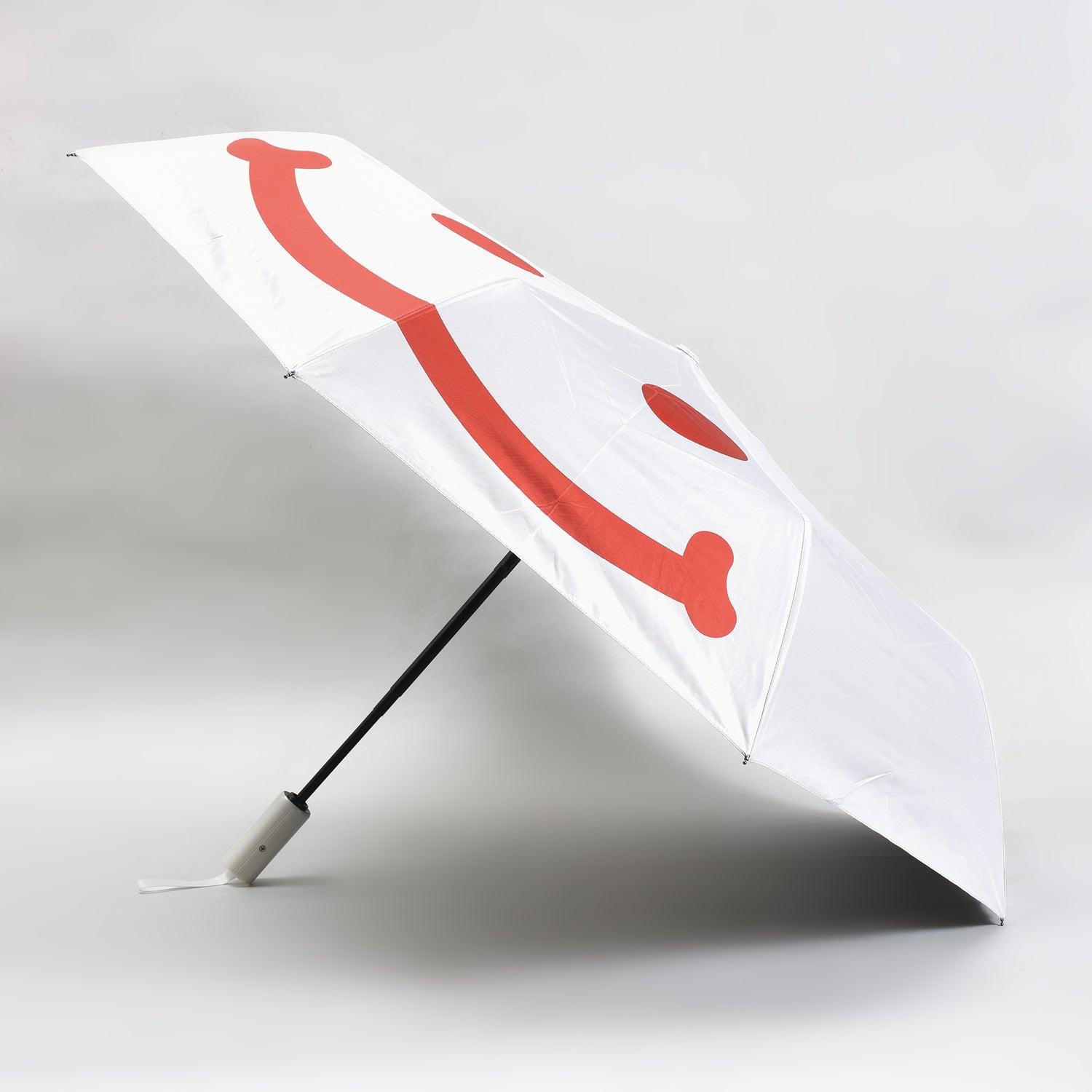 Happy Mood Automatic Open Tri-Fold Sun Umbrella
