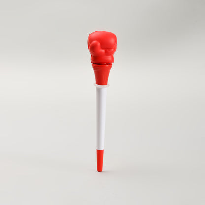 Bouncy Fist Boxing Ballpoint Pen - Red &amp; White