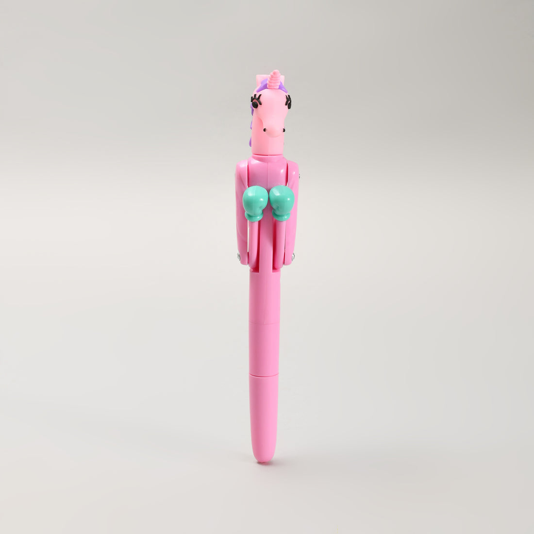 Pink Unicorn Boxing Ball Point Pen