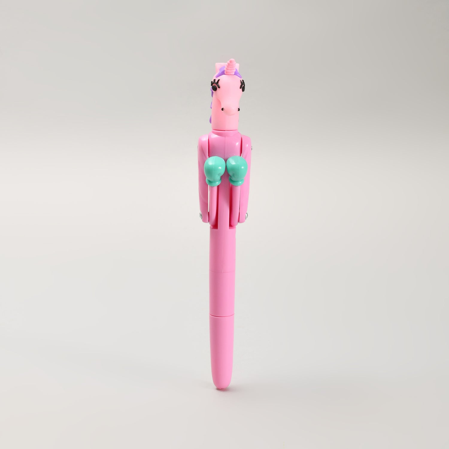 Pink Unicorn Boxing Ball Point Pen