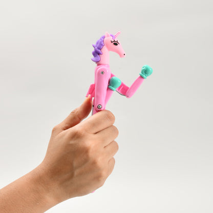 Pink Unicorn Boxing Ball Point Pen