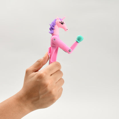 Pink Unicorn Boxing Ball Point Pen