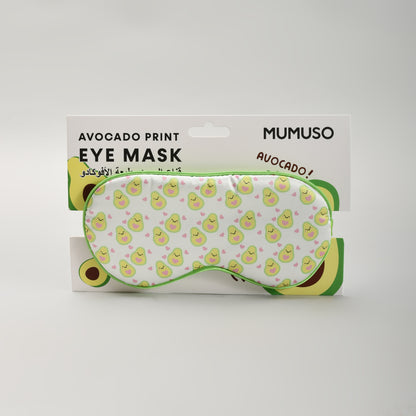 Avocado Print Sleeping Eye Mask