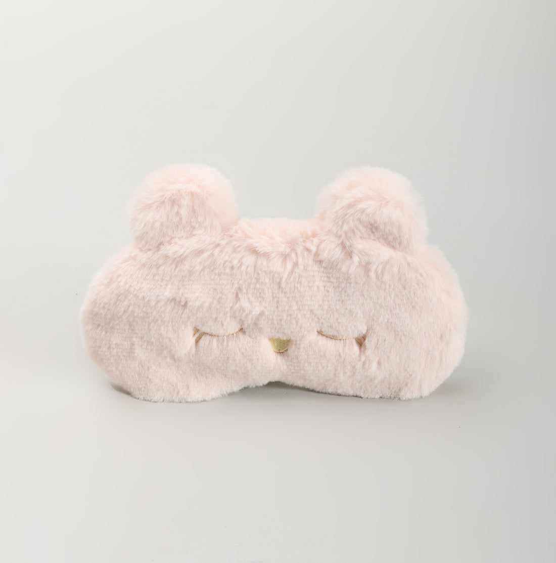 Blissful Plush Cat Sleeping Eye Mask - Pink