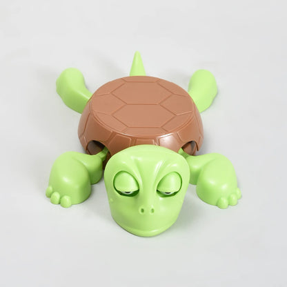 Mumuso Ultra cute Turtle-Shaped Coaster — Pink &amp; Green
