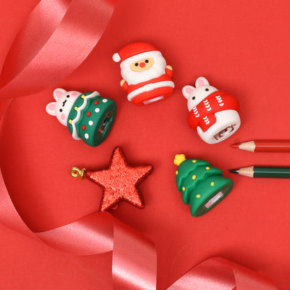 Assorted Christmas Pencil Sharpeners