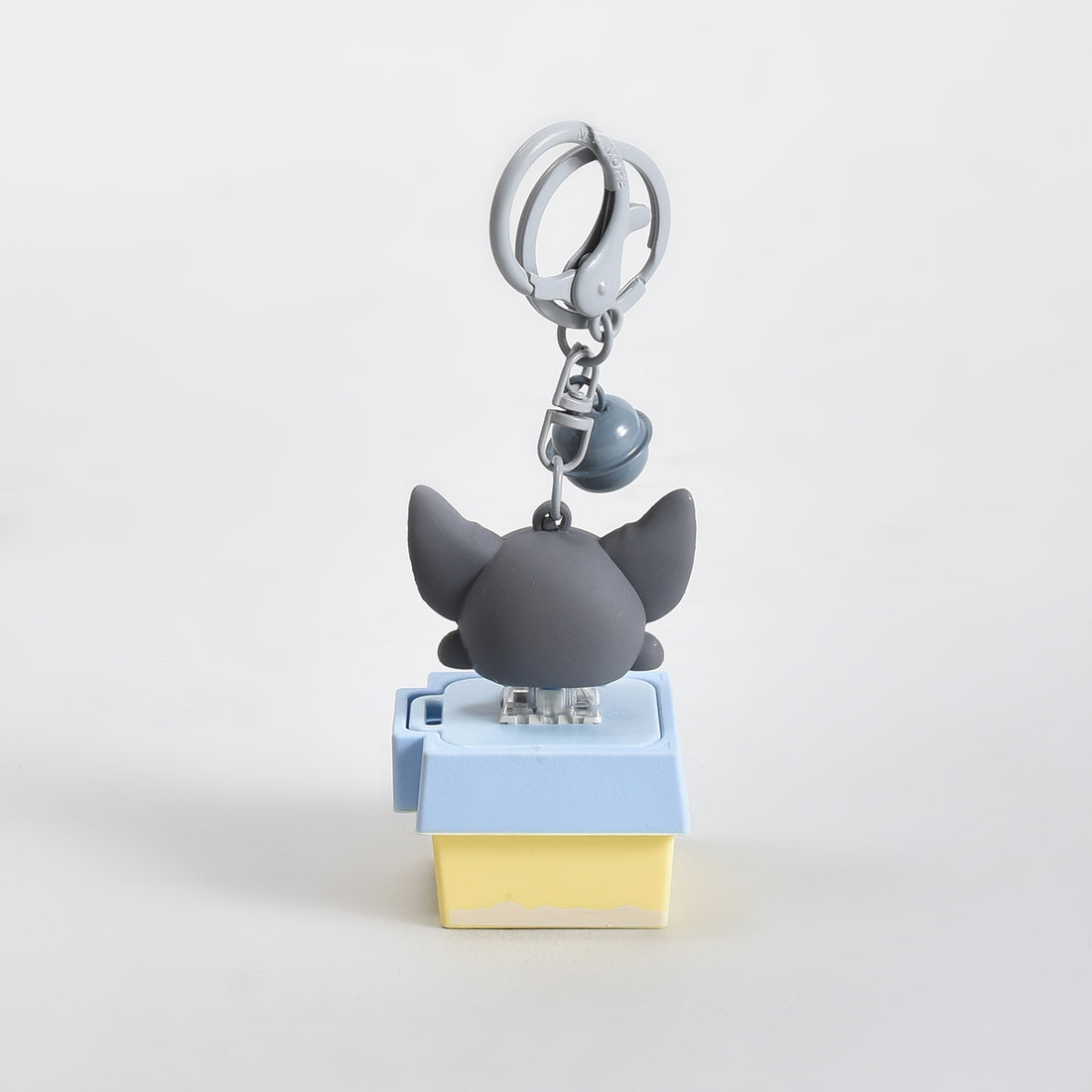 Mumuso Press-Type Sounding Cat Keychain- Makes a sound