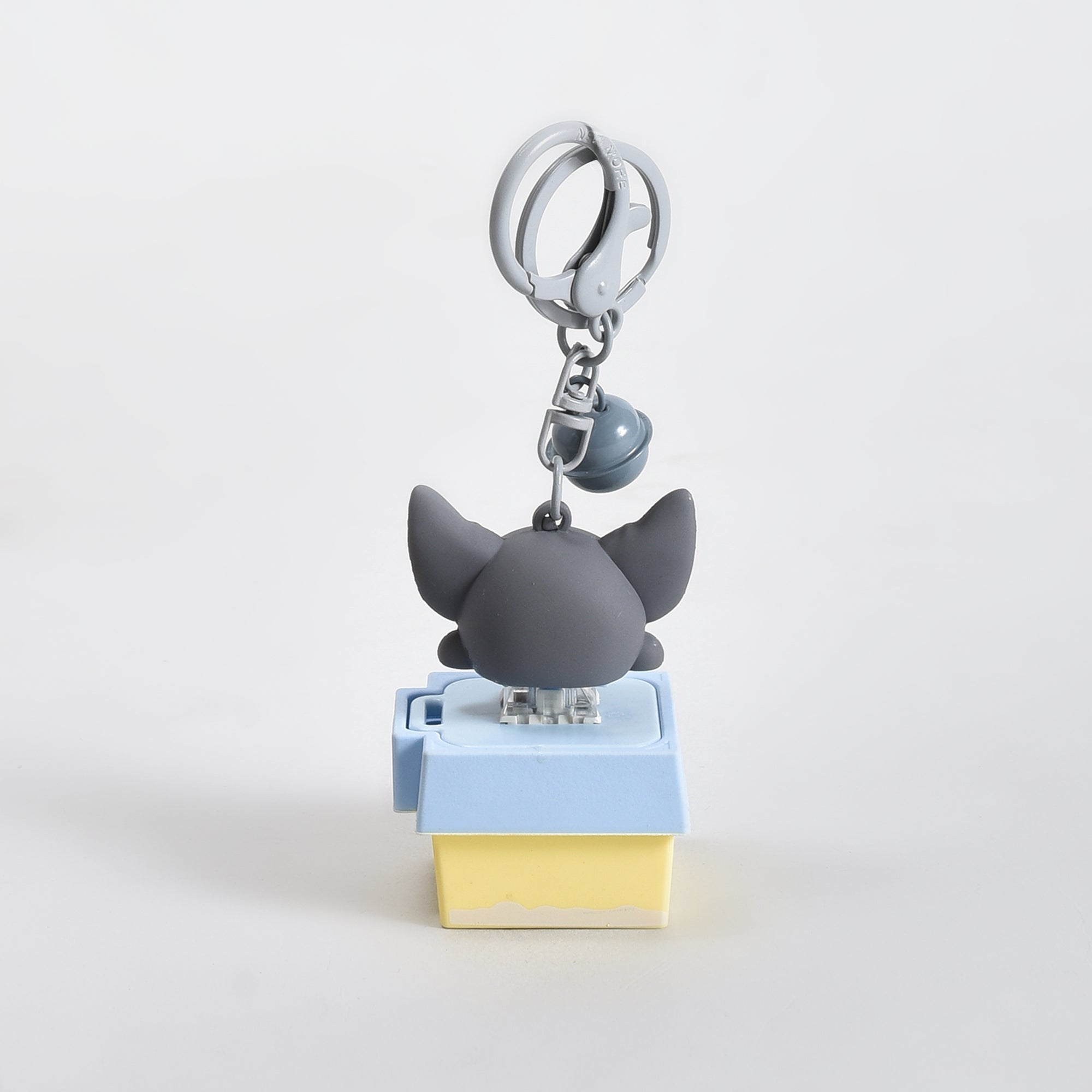 Mumuso Press-Type Sounding Cat Keychain- Makes a sound