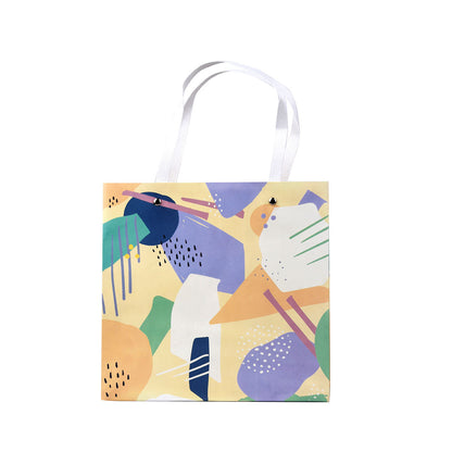 Nordic Style Printed Gift Bag - Small /Multicolour Mumuso