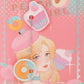 Peach Girl Pocket Notebook (Type B) - Pink Mumuso