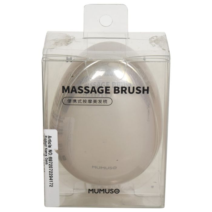 Pink Massage Brush Mumuso