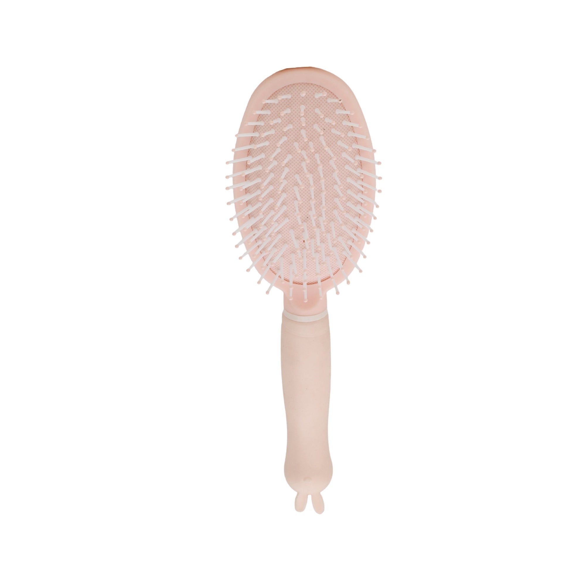 Playful Rabbit Handle Hair Brush - Pink Mumuso