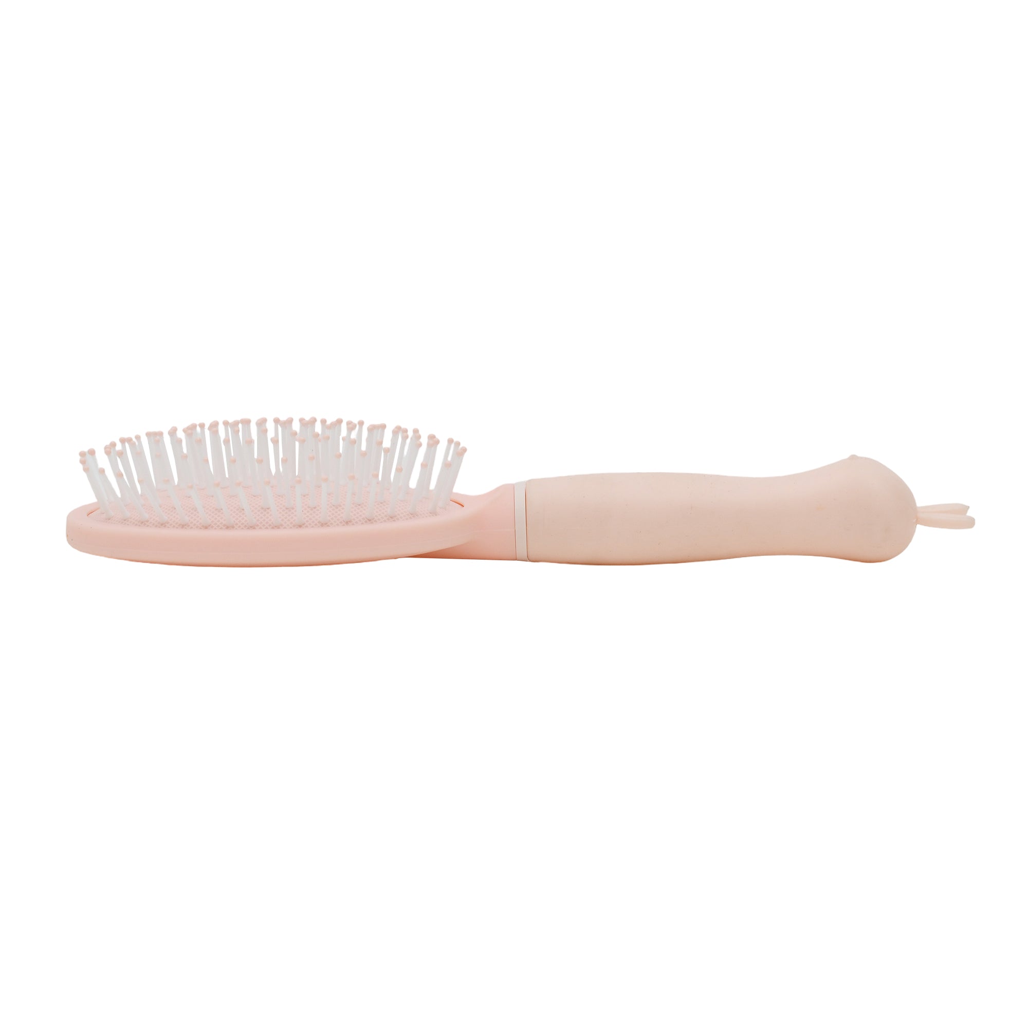 Playful Rabbit Handle Hair Brush - Pink Mumuso