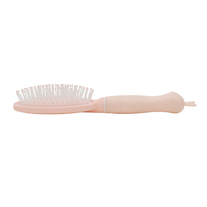 Playful Rabbit Handle Hair Brush - Pink Mumuso