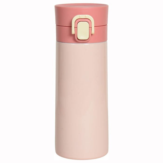 Portable Insulated Water Bottle (350 ml) - Pink Mumuso