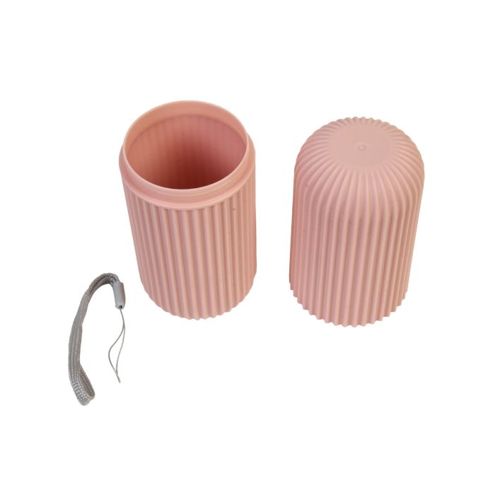 Portable Wash Gargle Cup- Pink Mumuso