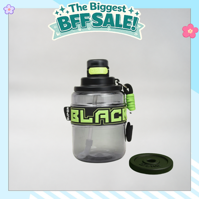 Portable Water Bottle with Straw- Perfect for Gym Cuties and Sport Lovers!