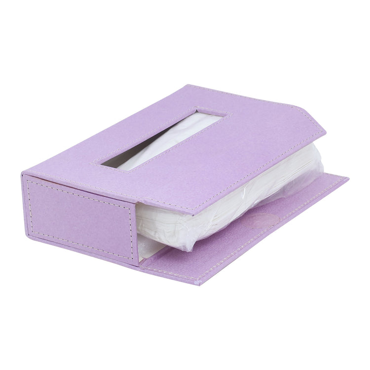Rectangular Tissue Box - Lazy Lavender Mumuso