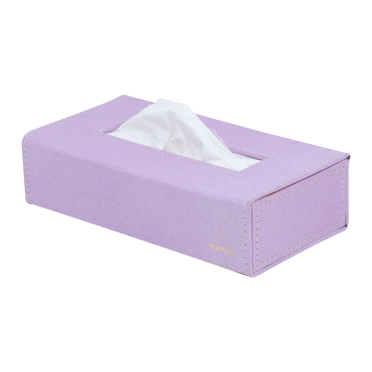 Rectangular Tissue Box - Lazy Lavender Mumuso