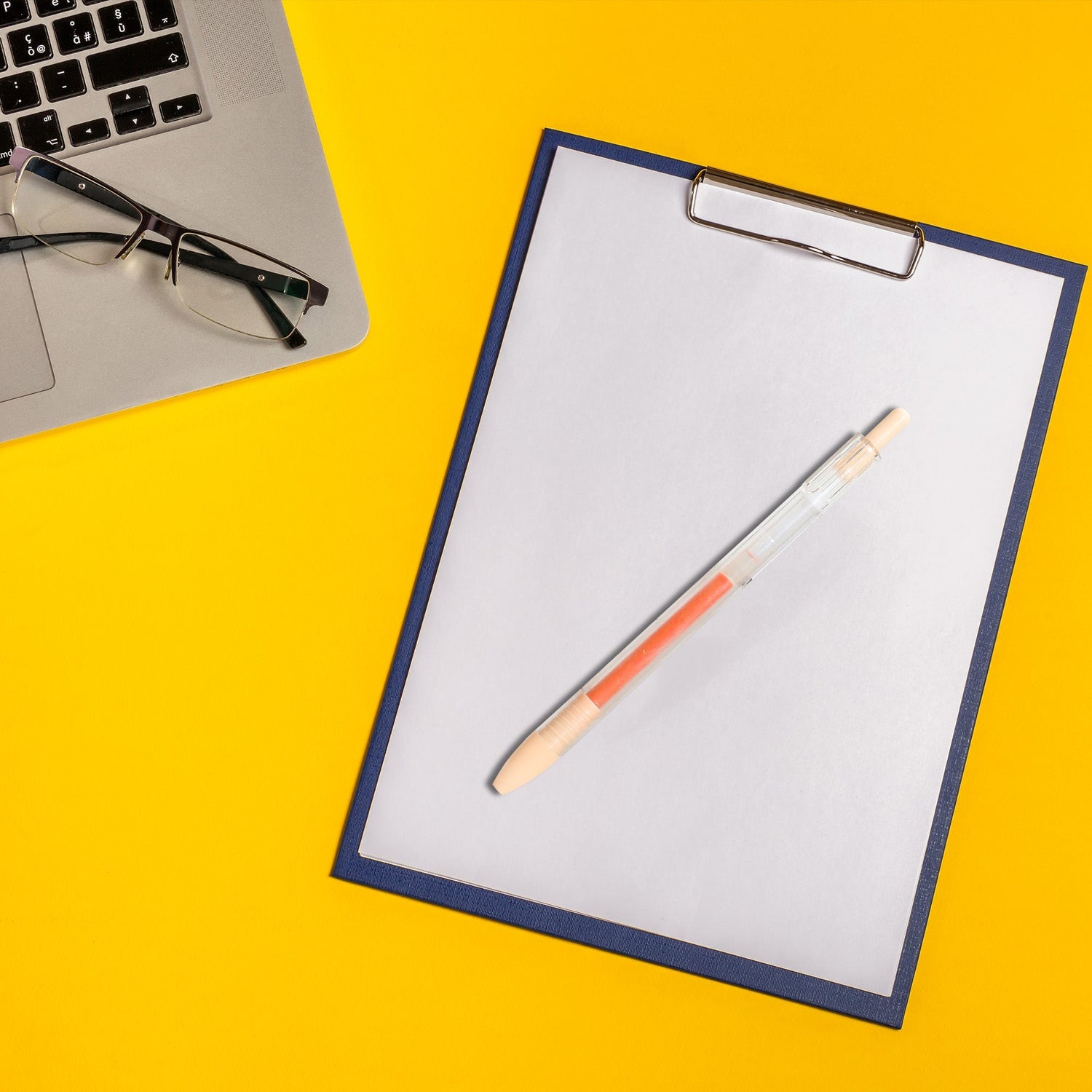 Retractable Gel Ink Pen – Orange Mumuso