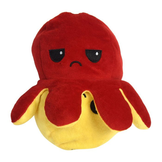 Reversible Moody Octopus - Red & Yellow Mumuso