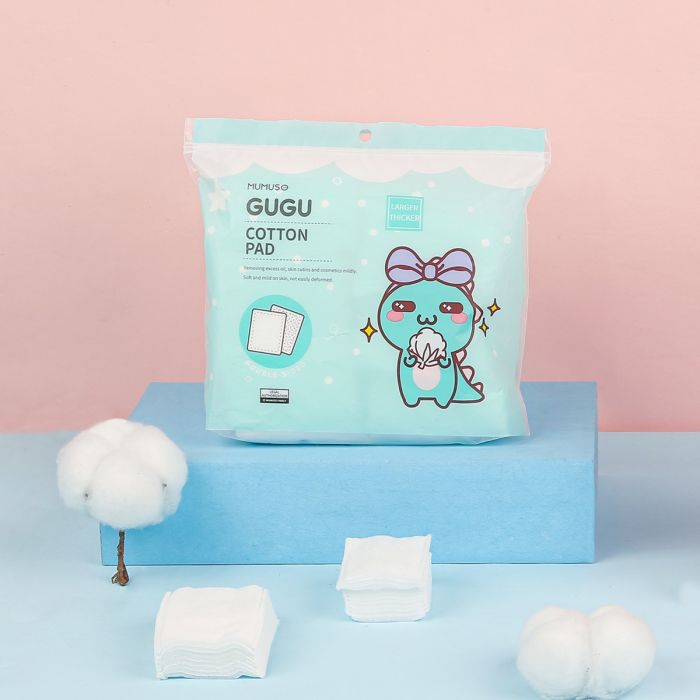 Soft Cleansing Cotton Pads - GUGU Mumuso