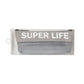 Super Life Pencil Case - Grey Mumuso