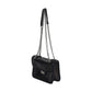 Transparent Bag with Chain Details - Black Mumuso