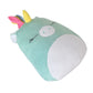 Unicorn Toyish Pillow - Turquoise Mumuso