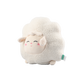 Fluffy Cute Sheep Plush Throw Pillow - Beige