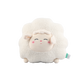 Fluffy Cute Sheep Plush Throw Pillow - Beige