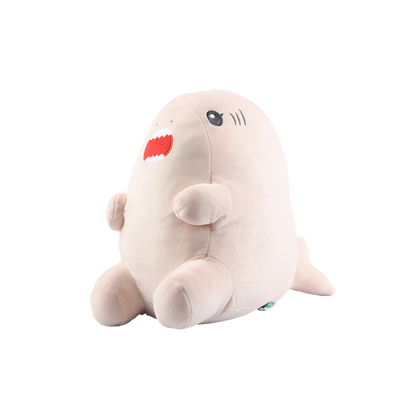 Adorable Fish-Shaped Plush Toy cum Throw Pillow - Globefish/Shark (Blue/Pink)