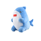 Adorable Fish-Shaped Plush Toy cum Throw Pillow - Globefish/Shark (Blue/Pink)