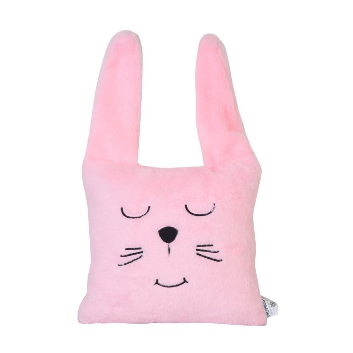 Wacky Whiskers Fur Pillows - Pink Mumuso