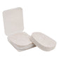 Walnut Essence Facial Cleansing Sponge - Off-white /Set of 2 Mumuso