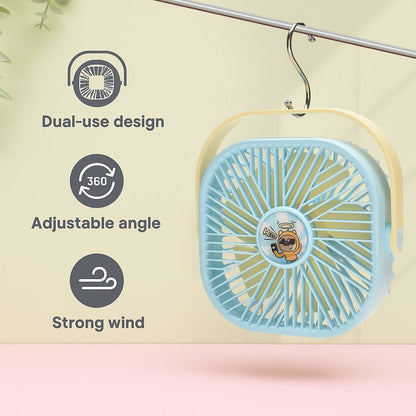Dual Use Electric Mini Fan