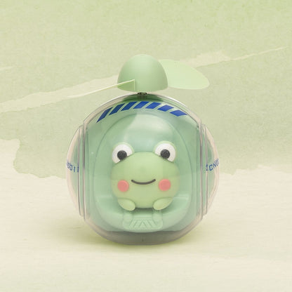 Mini Cartoon Fan- Green