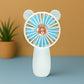 Mini Cute Electric Handheld Fan- Blue/Pink/Green