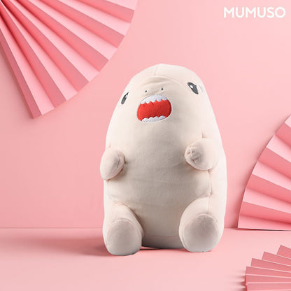 Adorable Fish-Shaped Plush Toy cum Throw Pillow - Globefish/Shark (Blue/Pink)