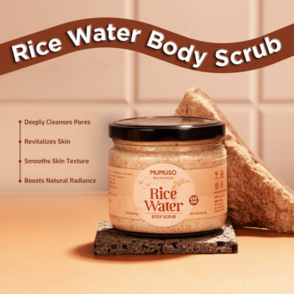 Brightening Rice Water Body Scrub