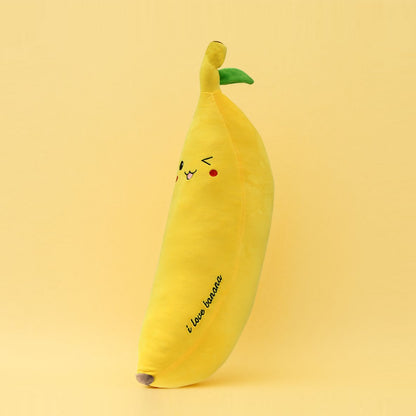 Playful Banana Cute Plush Toy - Yellow