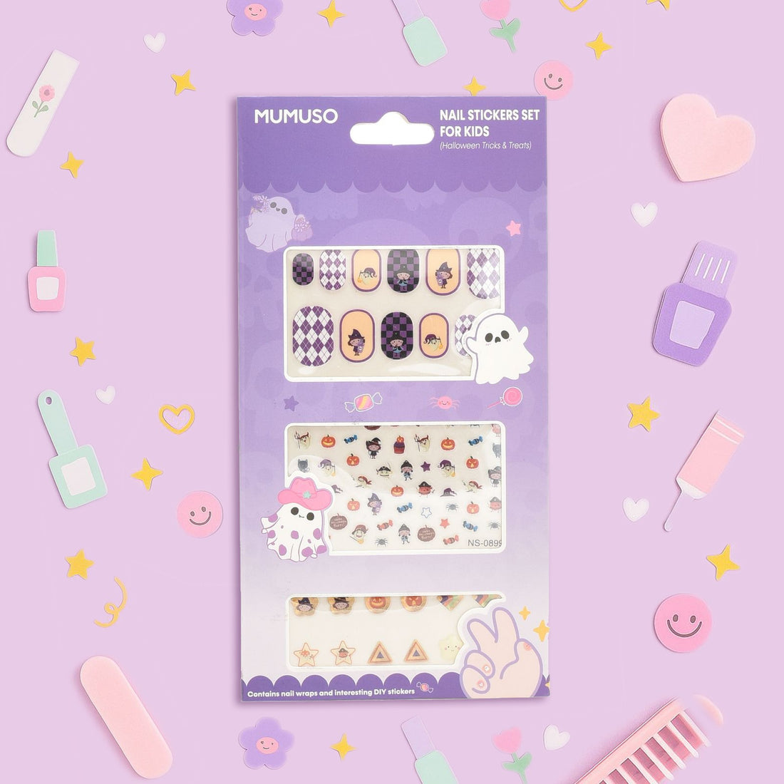 Nail Sticker Set for Kids