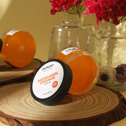 Mandarin Orange Facial Gel for Lightweight Hydration