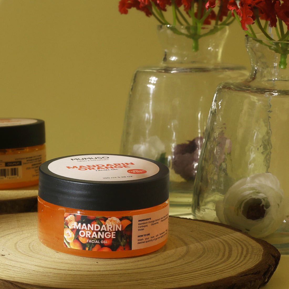 Mandarin Orange Facial Gel for Lightweight Hydration