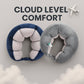 CATERPILLAR PARTICLES U-SHAPED NECK PILLOW