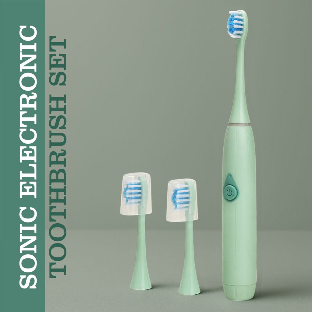 Sonic Electronic Toothbrush Set