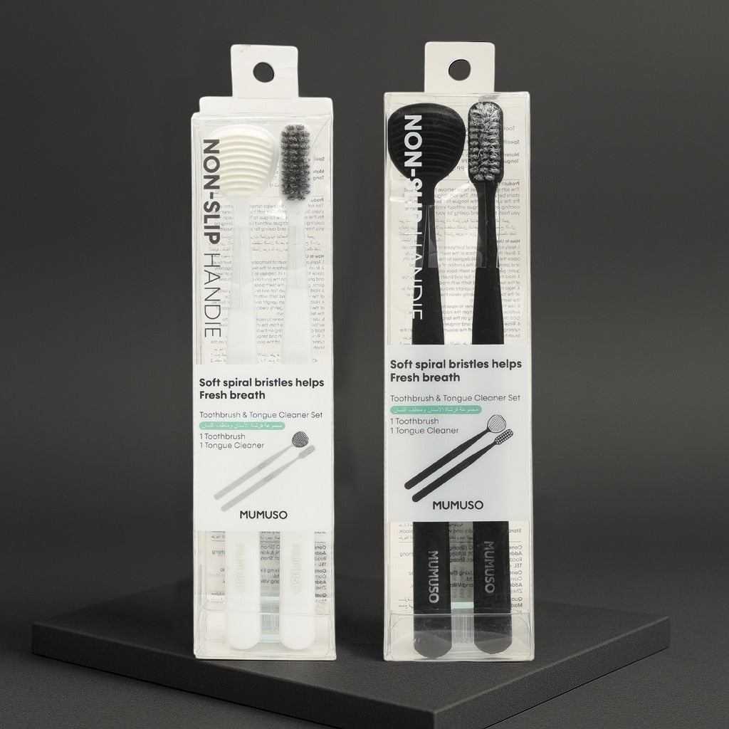 Toothbrush and Tongue Cleaner Kit