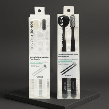 Toothbrush and Tongue Cleaner Kit