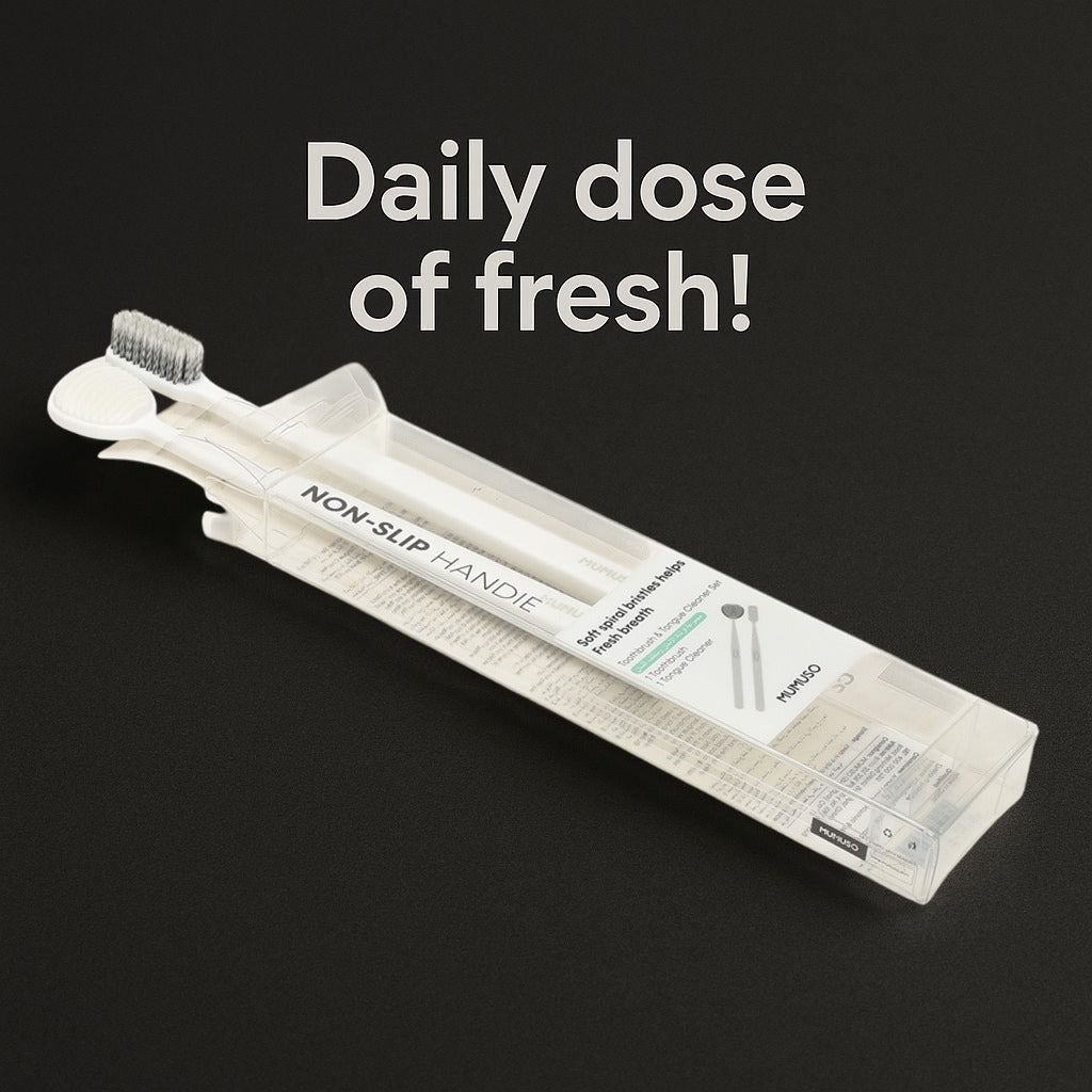 Toothbrush and Tongue Cleaner Kit